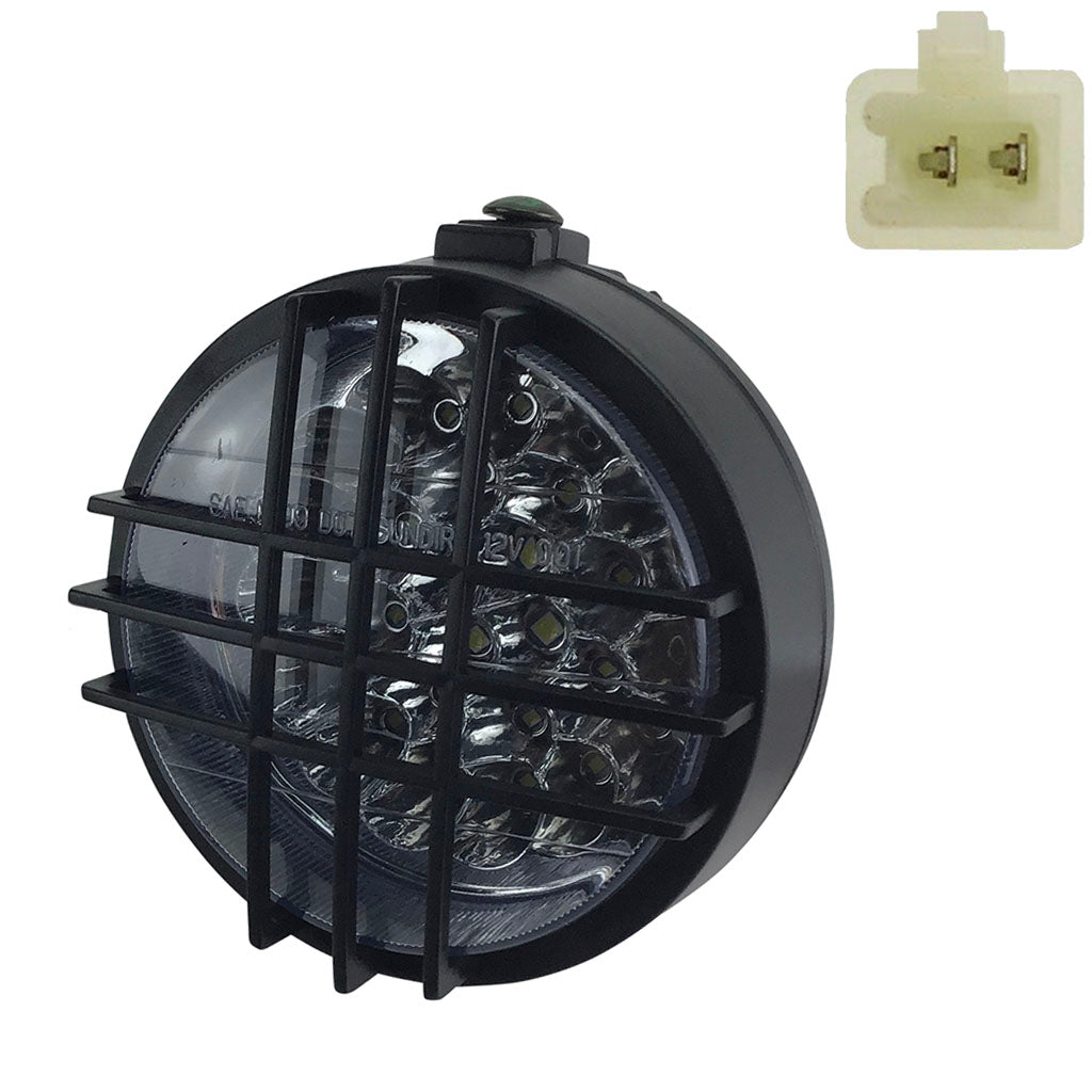 LED ATV / Go-Kart Headlight with Guard – VMC Chinese Parts