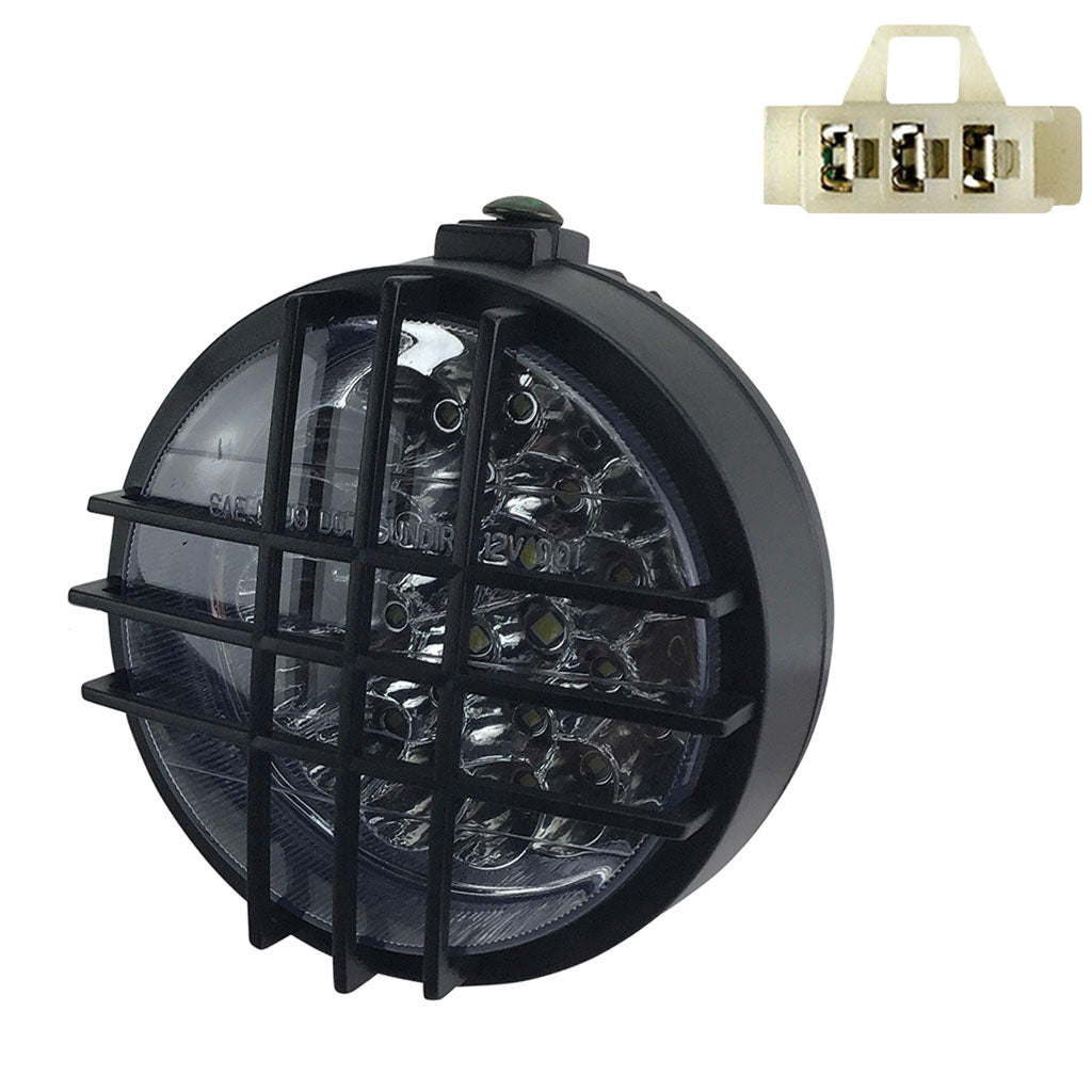 LED ATV / Go-Kart 3-Wire Headlight with Guard – VMC Chinese Parts