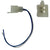 2-Wire Male Wiring Harness Pigtail - Version 105 - VMC Chinese Parts