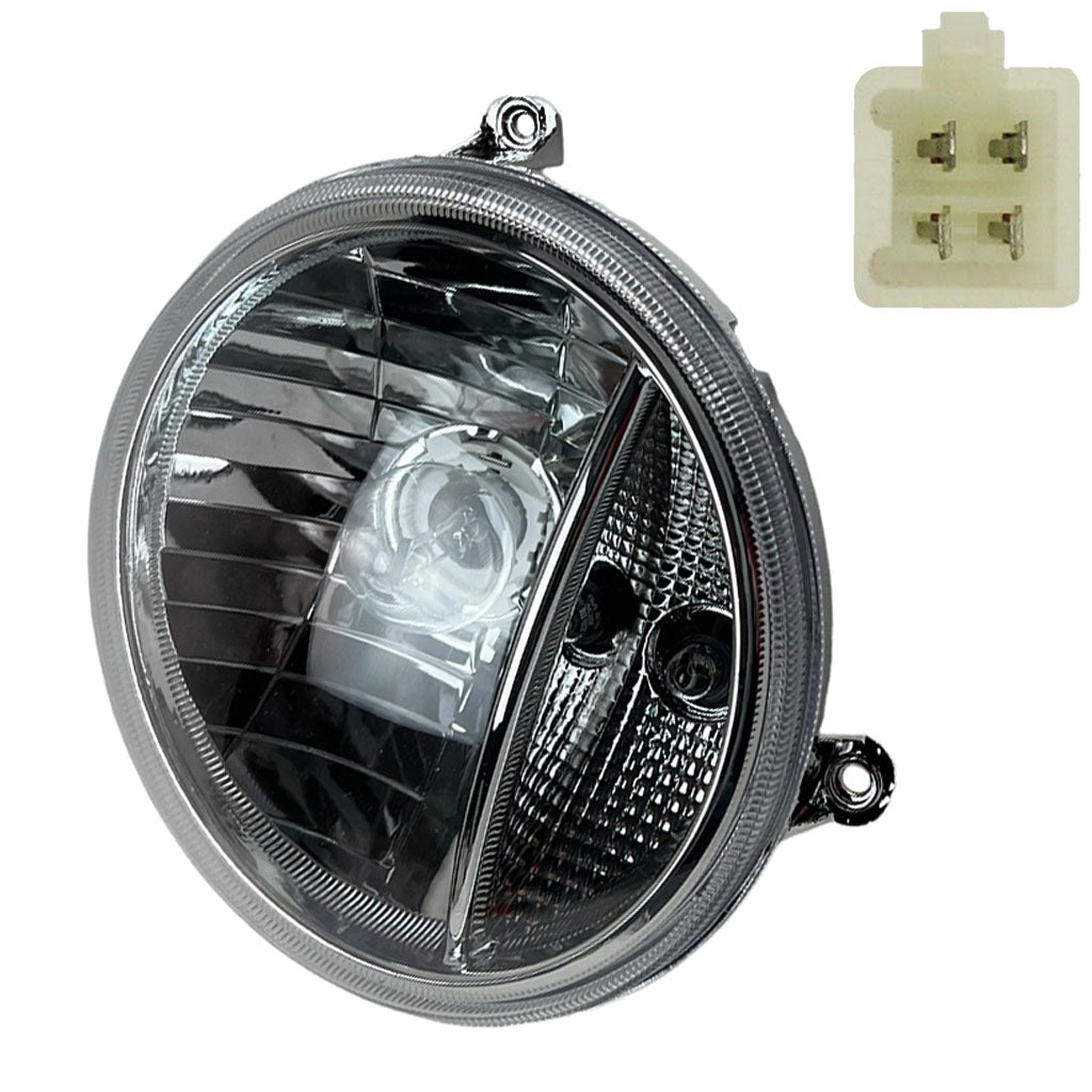 Quattroクアトロ/ハイヤーライトHigherLight間接照明【南澤孝見】 Chinese Scooter Headlight for Jonway Escape 50 Scooter – VMC
