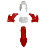 Body Fender Kit - 5 Piece - Red - Apollo X4, X5, X6, X14, X15, X16, X18 Dirt Bikes - VMC Chinese Parts