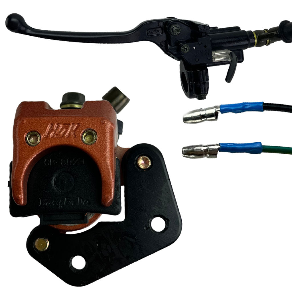 Brake Assembly - Front - Tao Tao Jet, Pony, Speedy Scooter - Version 625 - VMC Chinese Parts