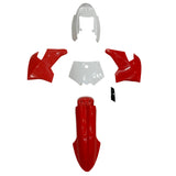 Body Fender Kit - 5 Piece - Red - Apollo X4, X5, X6, X14, X15, X16, X18 Dirt Bikes