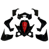 Body Fender Kit - 10 Piece - Black - Apollo Blazer 9 ATV