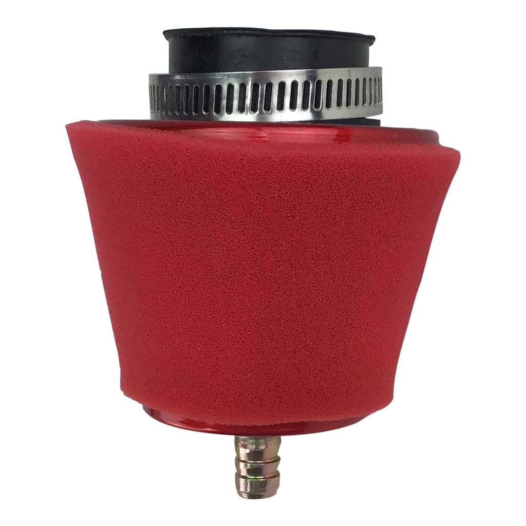 Air Filter - 32mm ID with Nipple - Coolster 3050, 3125, 6125 ATVs and Go-Karts - VMC Chinese Parts