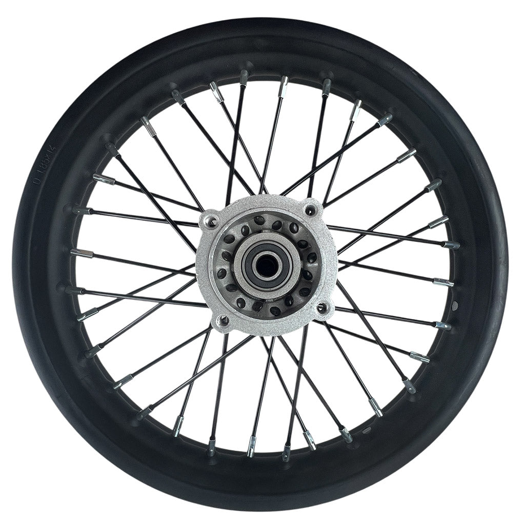 Rim Wheel - Rear - 14.0 x 1.85 Inch - 15mm ID - Apollo Z20 Z40 Dirt Bike - Version 1453 - VMC Chinese Parts