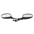 Scooter Rear View Mirror Set - Black - 6.5 Inch Arm - Version 975 - VMC Chinese Parts
