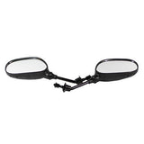 Scooter Rear View Mirror Set - Black - 6.5 Inch Arm - Version 975 - VMC Chinese Parts
