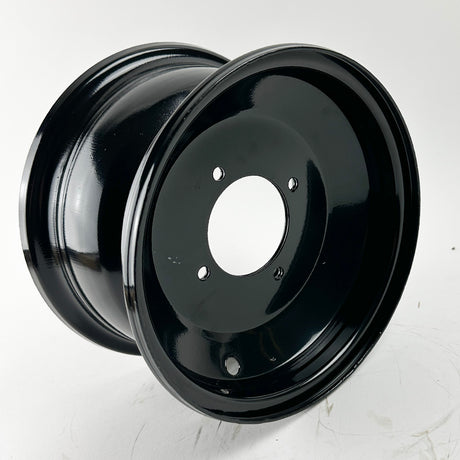 Rim 8.0 x 4.75 Inch - 4 Bolt - Shiny Black - Front - Version 61 - VMC Chinese Parts