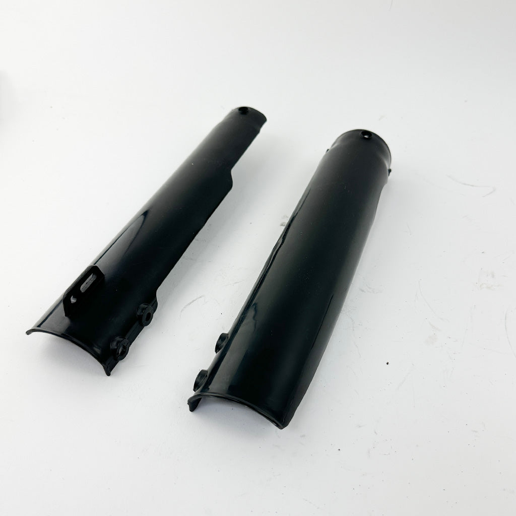 Shock Covers for Apollo DB36 Dirt Bike - BLACK