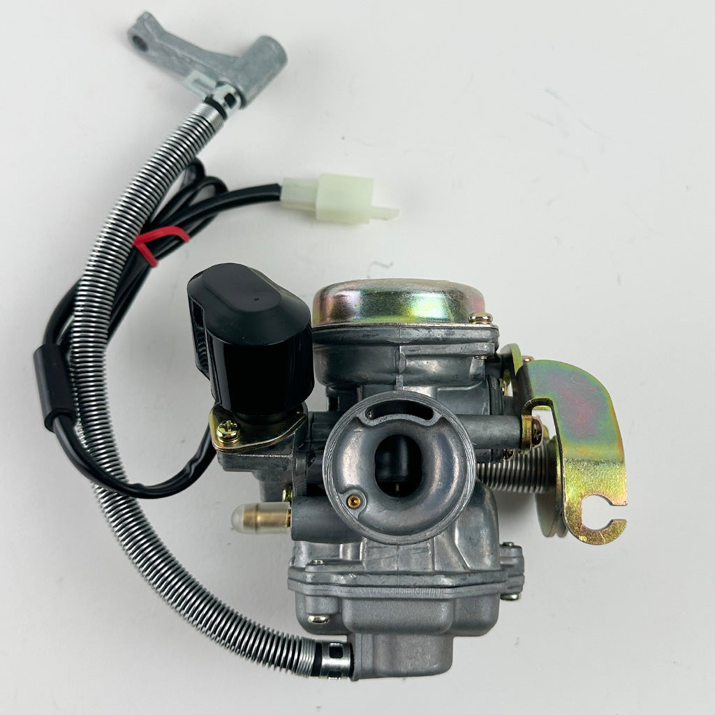 Carburetor - PD18J - GY6 50cc Scooter - DENI Made in Japan - Version 375