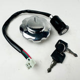 Ignition Key Switch - 4 Wire - Apollo AGB-36 250 Dirt Bike (With Keyed Gas Cap) - VMC Chinese Parts
