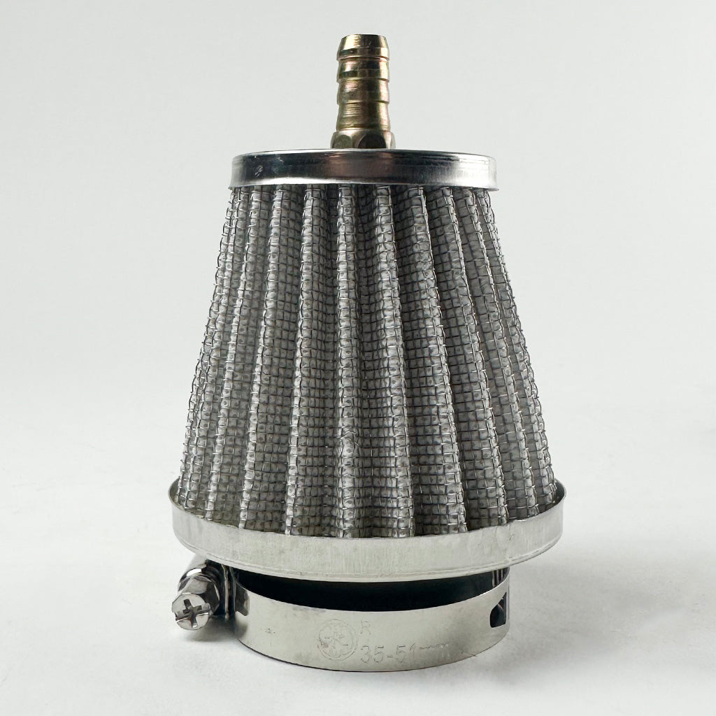 Air Filter - 38mm ID with 3/8 Inch Nipple - Apollo X14, X15, X16, X18