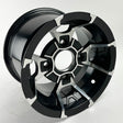 Rim 10.0 x 6.75 Inch - 4/110 - Tao Tao Shark 200 ATV - Rear Aluminum - VMC Chinese Parts