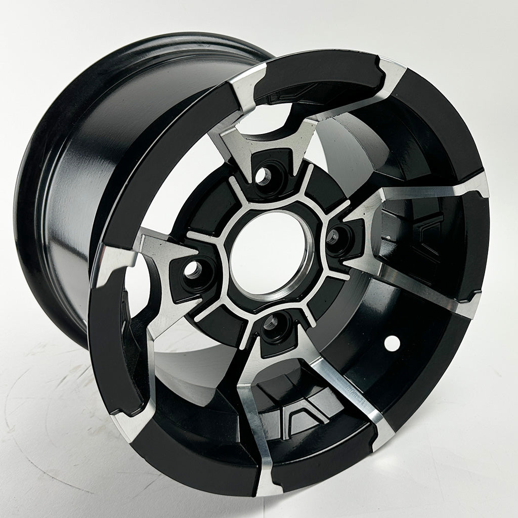 Rim 10.0 x 6.75 Inch - 4/110 - Tao Tao Shark 200 ATV - Rear Aluminum - VMC Chinese Parts
