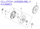 Clutch Bushing - Zongshen ZL60 - Kayo KMB60 Dirt Bike - VMC Chinese Parts