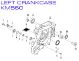 Oil Seal - Zongshen ZL60 - Kayo KMB60 Dirt Bike - VMC Chinese Parts