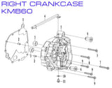 Crankcase Gasket - Zongshen ZL60 - Kayo KMB60 Dirt Bike - VMC Chinese Parts