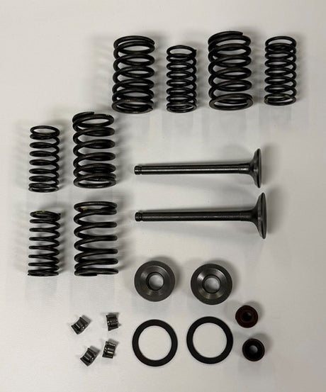 Valve Set with Springs and Clips - HD70 70cc - Kayo Fox 70 ATV - VMC Chinese Parts