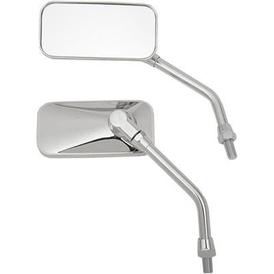 Scooter Rear View Mirror Set - Chrome - 10mm - [0640-0157]