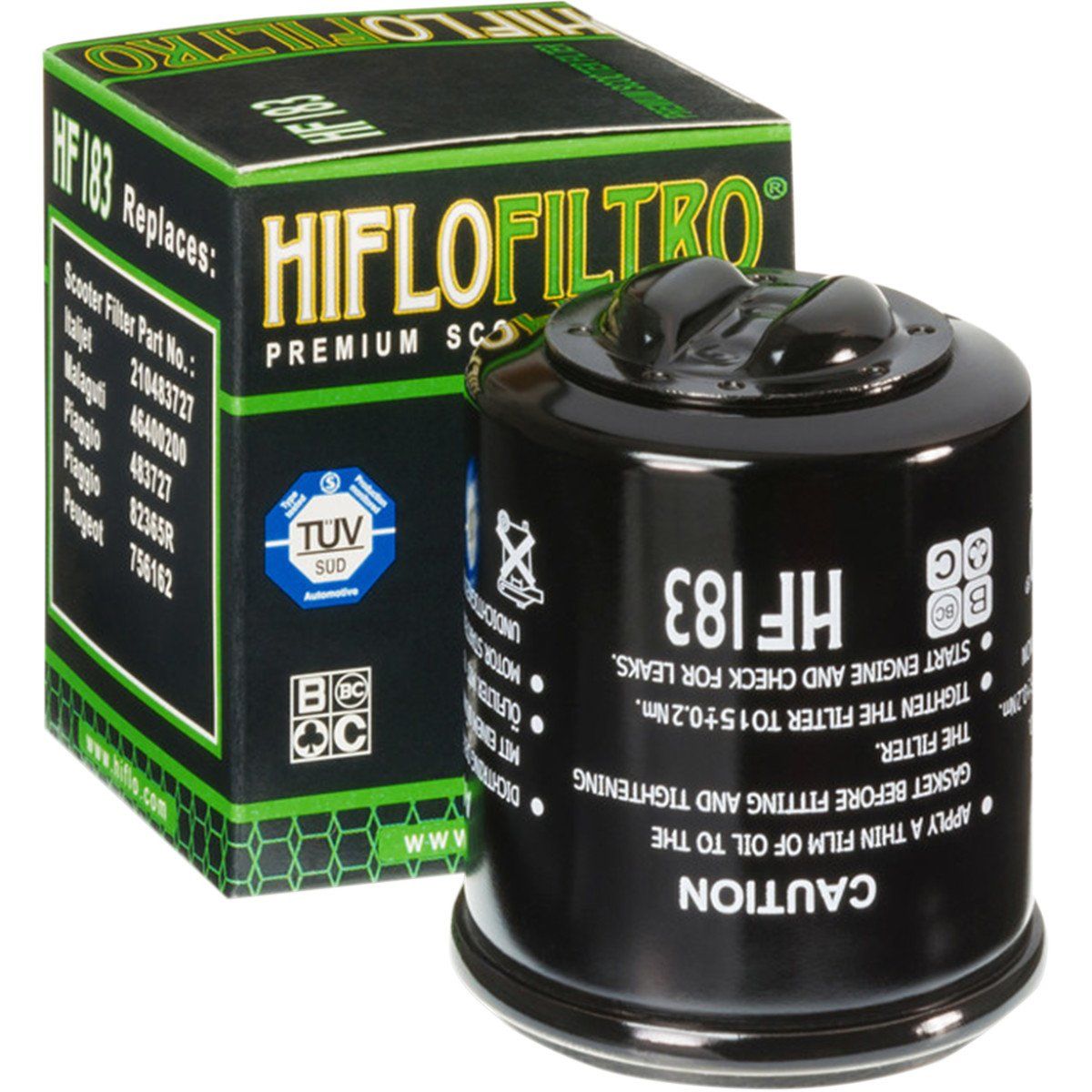 Hi Flo Filtro HiFloFiltro - HF183 Premium Oil Filter - (0712-0084