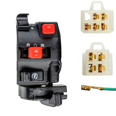 Handlebar Switch - 10 Wire - Left - ATV - Version 1 - VMC Chinese Parts