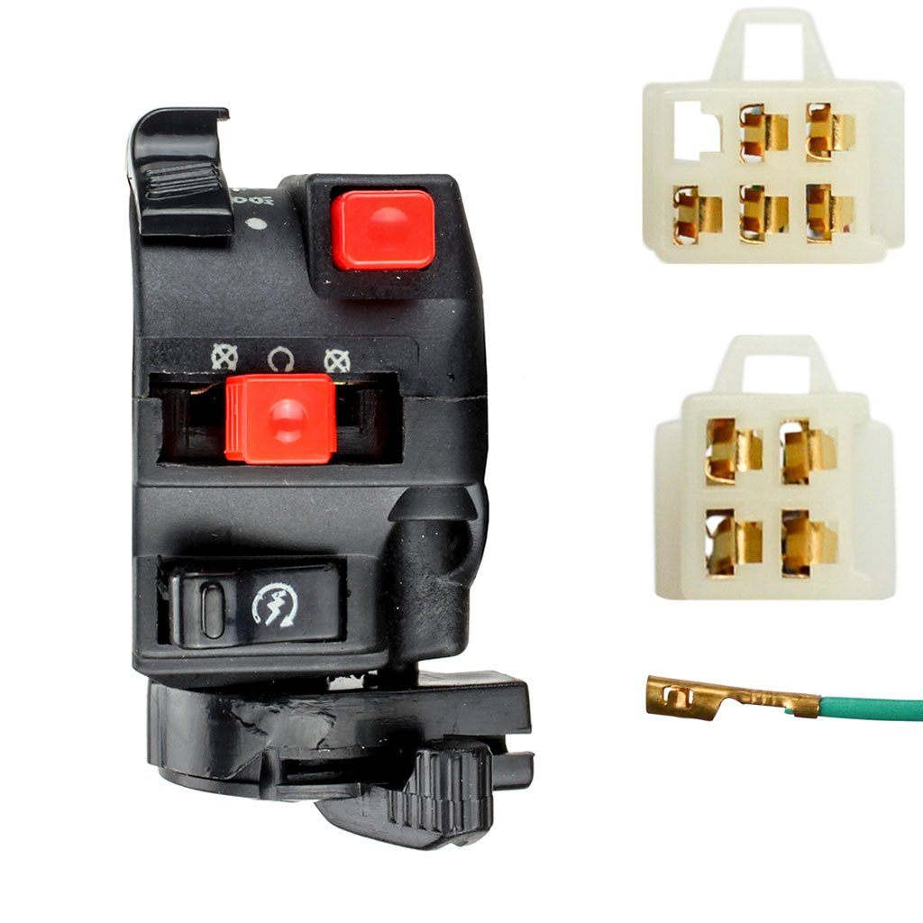Handlebar Switch - 10 Wire - Left - ATV - Version 1 - VMC Chinese Parts