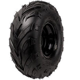 Rim and Tire Assy 14.5/70-6 - 3 Bolt - 8mm - Right - Tao Tao ATA110B, Rock 110 - VMC Chinese Parts
