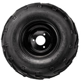 Rim and Tire Assy 16x8-7 - 3 Bolt - 10mm - Right - Tao Tao - VMC Chinese Parts