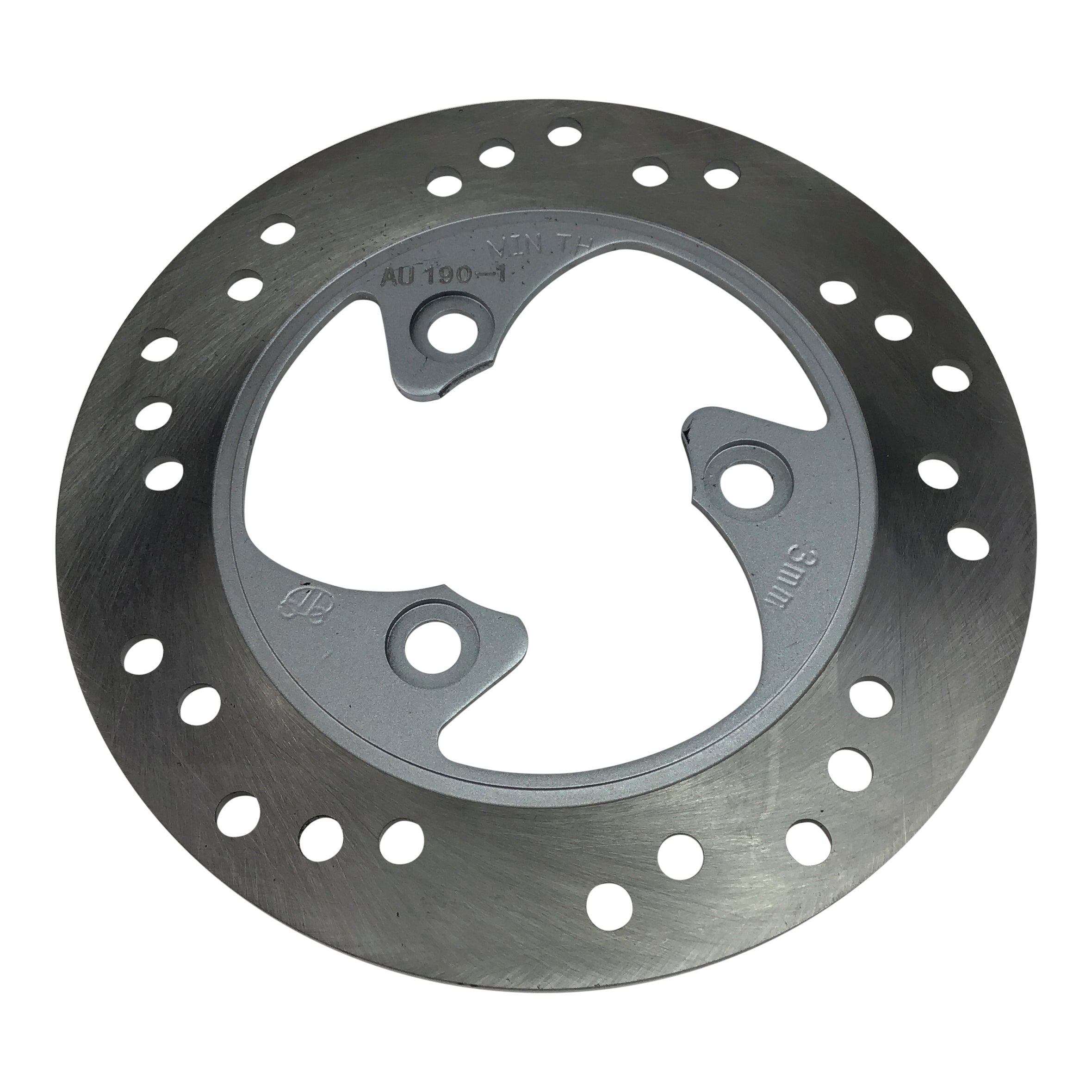 Brake Rotor Disc - 190mm - 3 Bolt - Version 131 – VMC Chinese Parts