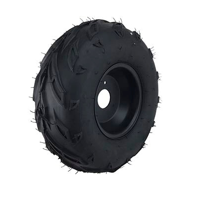 Rim and Tire Assy 16x8-7 - 3 Bolt - 8mm - Left - Tao Tao GK110 Go-Kart - VMC Chinese Parts