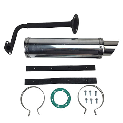 Exhaust System / Muffler for Tao Tao New Racer 50 Scooter - Version 133