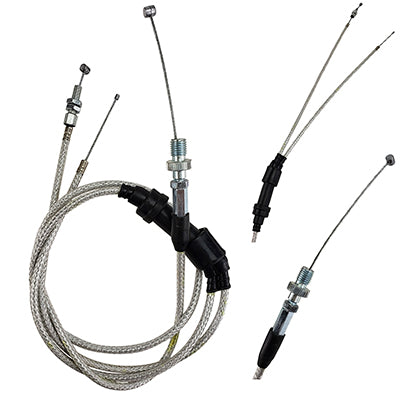 Throttle Cable - 49.0 Inch - Keihin PZ30 with Accelerator Pump
