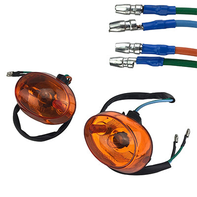 Front Turn Signal Light Set for Tao Tao Powermax 150 Scooter - Late Version - VMC Chinese Parts