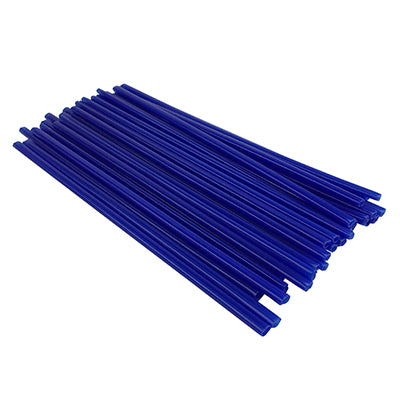 Spoke Covers - BLUE - 36 Pieces, 240mm Long for Dirt Bike