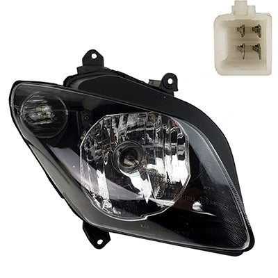 Headlight (RIGHT) for Jonway YY250T 250cc Scooter - Version 37 RIGHT - VMC Chinese Parts
