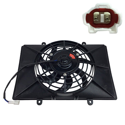 Radiator Cooling Fan for 500cc, 700cc Hisun - Version 7 - VMC Chinese Parts