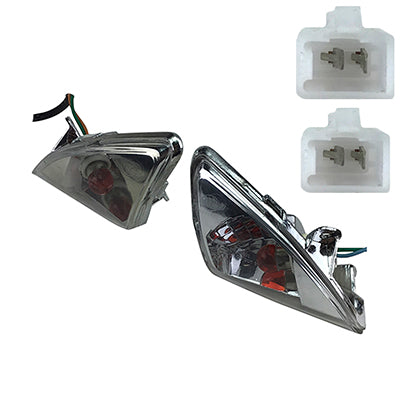 Front Turn Signal Light Set for 50cc Scooter - Version 205 - VMC Chinese Parts