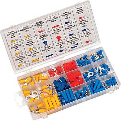 Performance Tools Wire Terminal Assortment - 160 piece - [2402-0090]