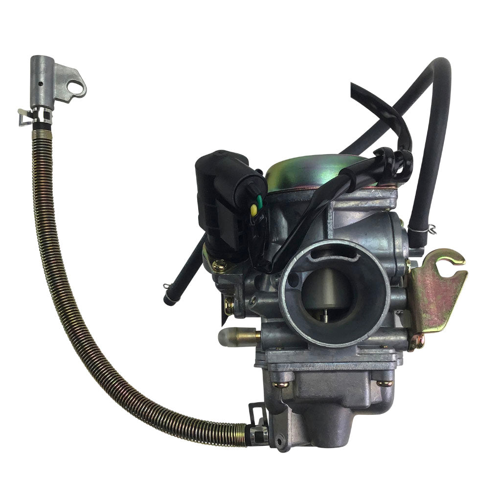 排気スロットル付COX,PEEWEE020エンジン京商バルサモデル空中モーター Chinese PD26J Carburetor - Electric Choke - Tao Motor Bull 200