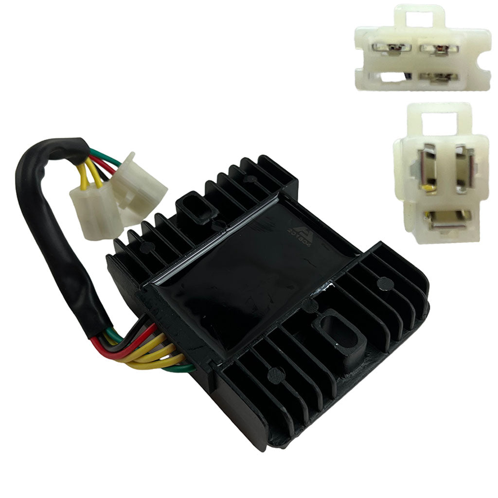 Chinese ATV Voltage Regulator Rectifier 6-Wire 2-Plug – VMC