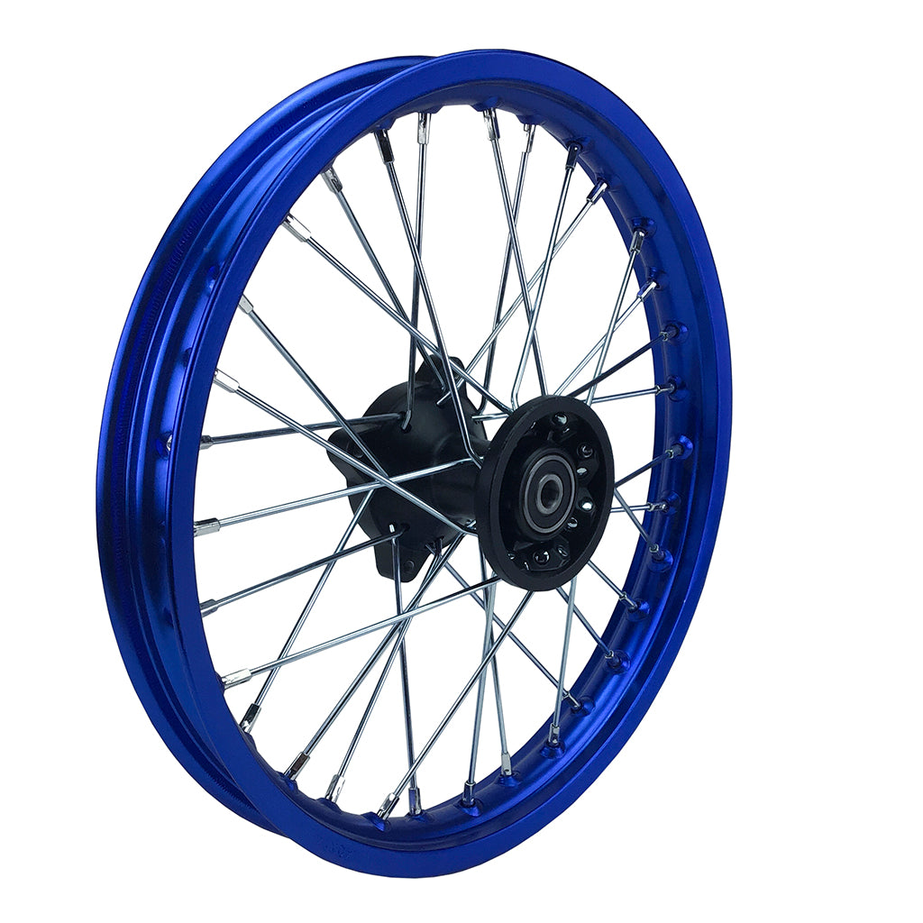 Chinese Front Dirt Bike Rim 14 x 1.4 Wheel Tao Tao DB14 BLUE VMC Chinese Parts
