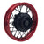 Rim Wheel - Rear - 10" x 1.4" - 12mm ID - 28 Spokes - TaoTao DB10 with Drum Brake - RED - VMC Chinese Parts