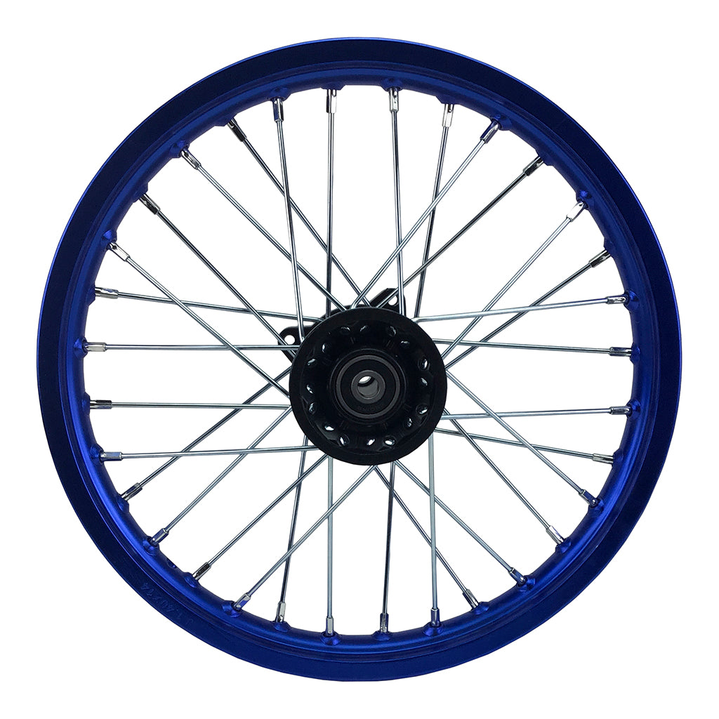 その他 Still / Round - Deep Blue Chinese Front Dirt Bike Rim - 14