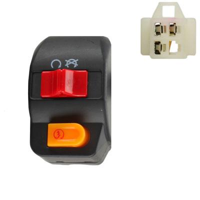 Handlebar Switch - 3 Wire - Right - Jonway Scooter GY6 125cc 152QMI 157QMI