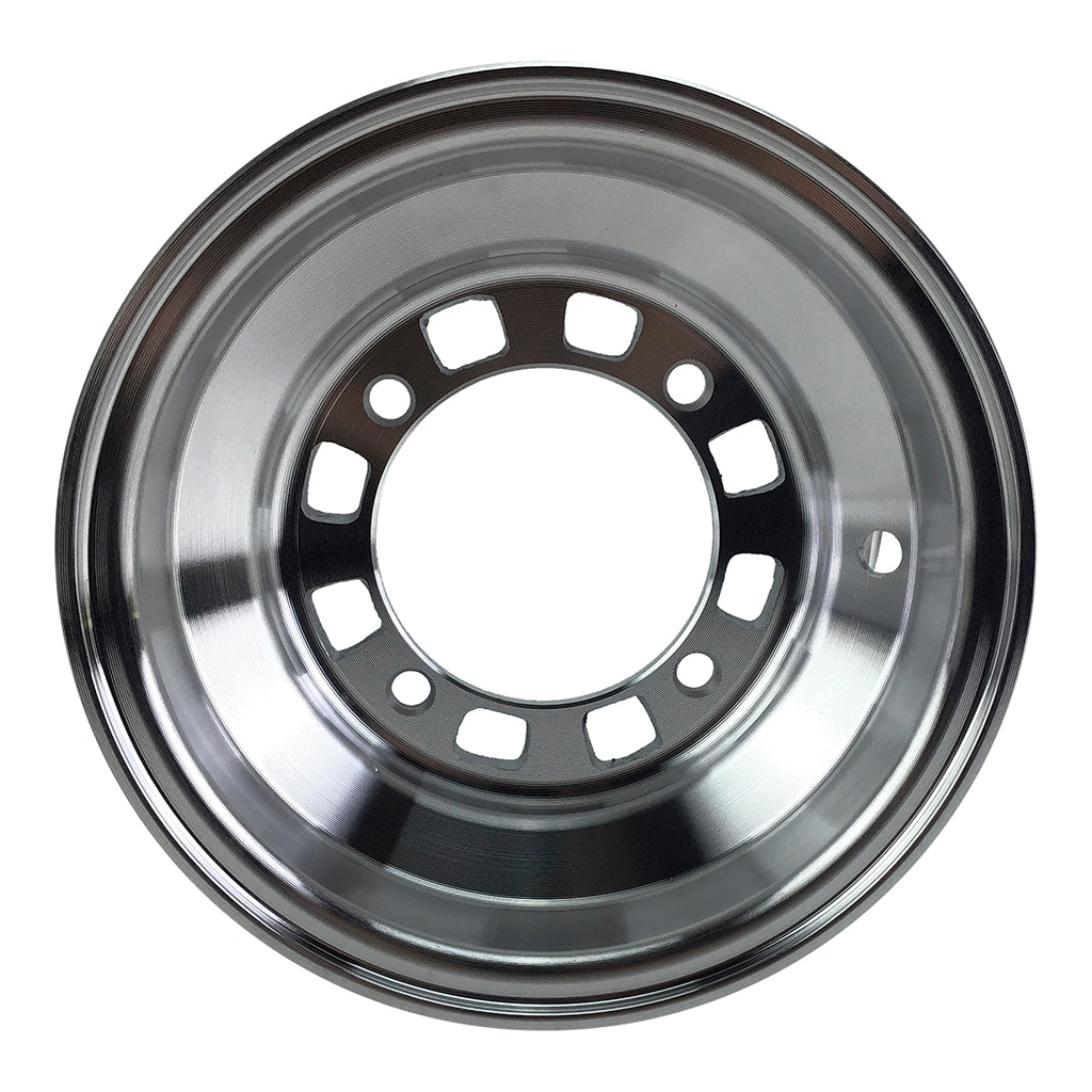 Rim 8.0 x 5.5 Inch - 4/110 - SILVER - Aluminum - Hammerhead, TrailMaster Go-Kart - VMC Chinese Parts