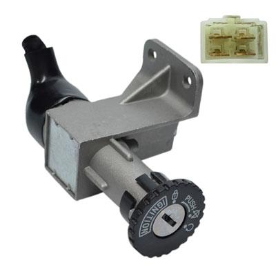 Ignition Key Switch - 4 Wire - GY6 50cc 125cc 150cc 250cc Scooters - Version 19 - VMC Chinese Parts