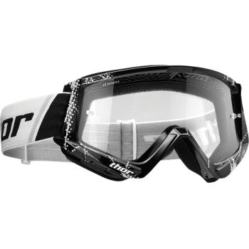 Thor Youth Combat Goggles - Black
