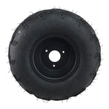 Rim and Tire Assy 16x8-7 - 3 Bolt - 8mm - Left - Tao Tao GK110 Go-Kart - VMC Chinese Parts