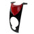 Face Panel for Tao Tao Powermax PMX150 Scooter - BLK/RED - VMC Chinese Parts